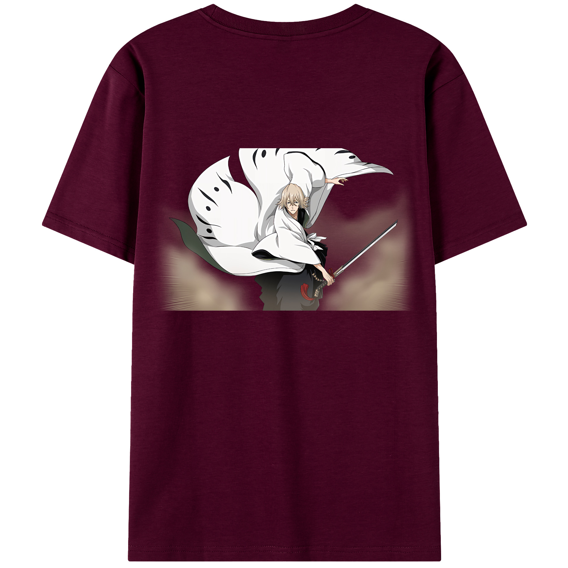 （画像用） "ブリーチ 浦原 喜助（うらはら きすけ） BLEACH Urahara Kisuke " レディース半袖Tシャツ(バックプリント)
